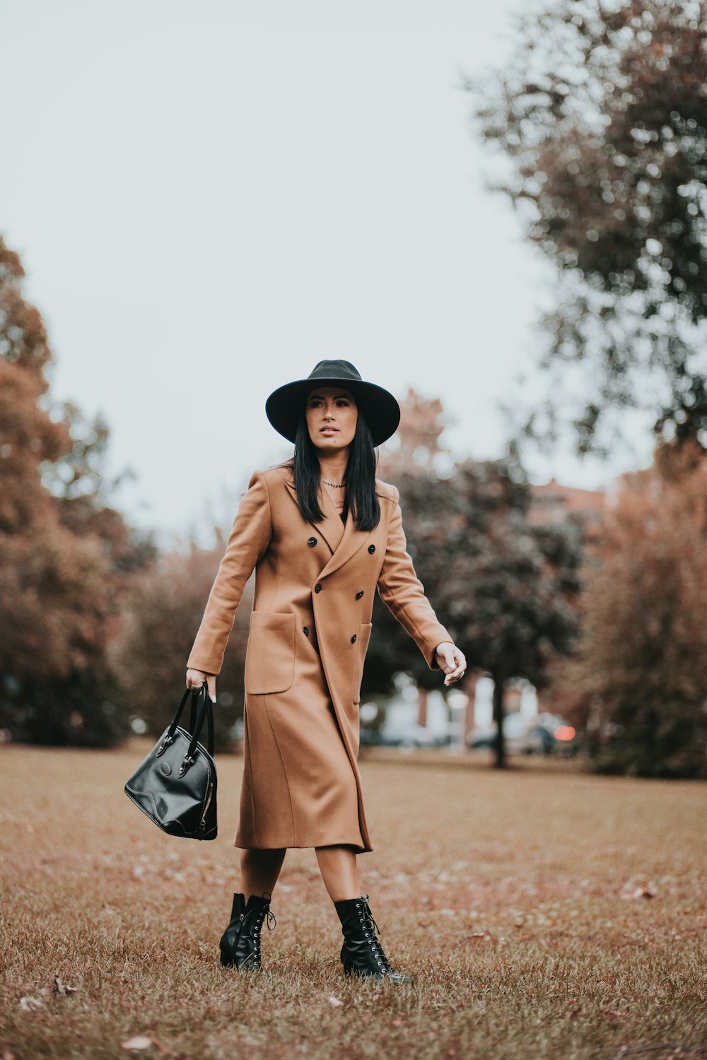 Woman in a modern fashion look for an everyday style editorial